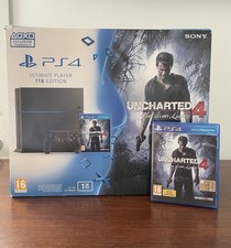 PS4 1 TB CONSOLE BOXATA COMPLETA+ GIOCO UNCHARTED SONY PLAYSTATION 4