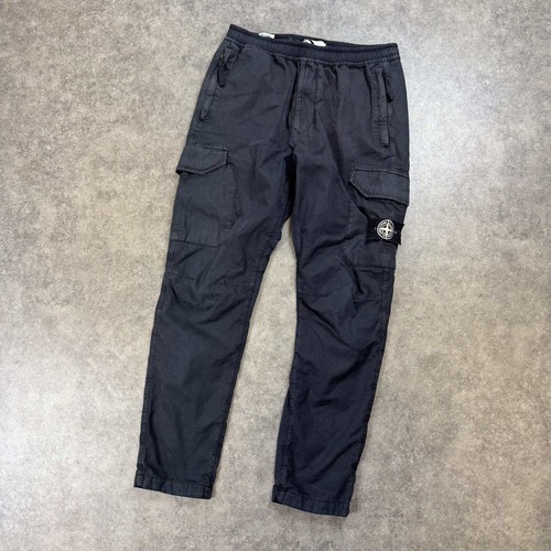 Pantaloni cargo stone - stone, island