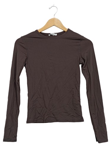 Zara maglia donna marrone - zara,