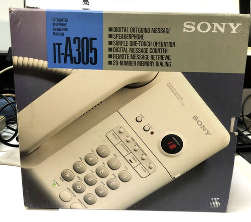 Telefono vintage 1990 sony - telefono,