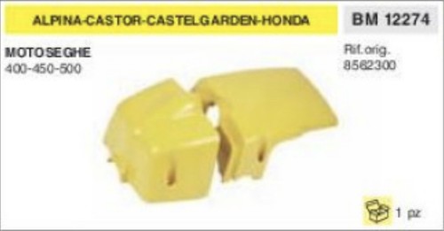 Carter cuffia motore motosega - motore,