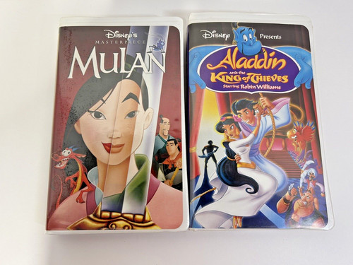 Lot disney vhs 1999 mulan - 2,