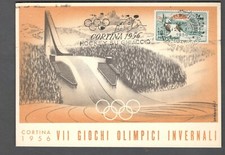 ITALIA CORTINA 1956 VII GIOCHI