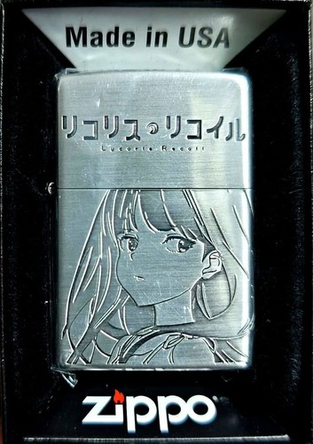Accendino zippo lycoris recoil - accendino,