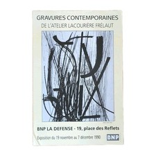 Hans Hartung Affiche Atelier