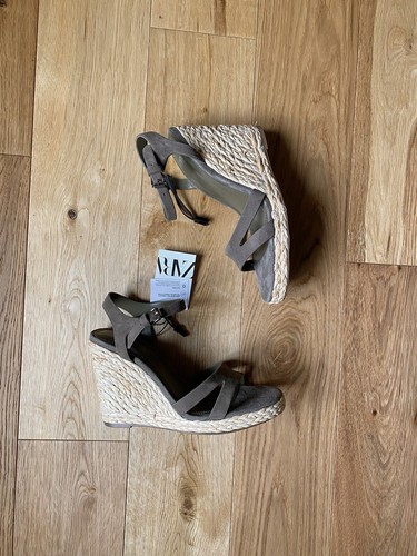 Zeppe zara pelle - zara,
