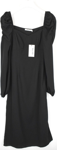 Puff shoulder abito - shoulder,