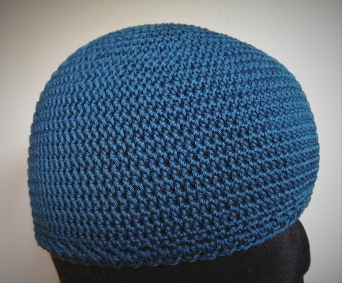 Cappello uomo cotone blu - cappello,