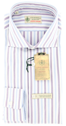 Camicia striata viola luigi - camicia,
