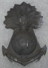 Insigne de casque  Adrian  infanterie coloniale   modèle 15  1ere guerre 