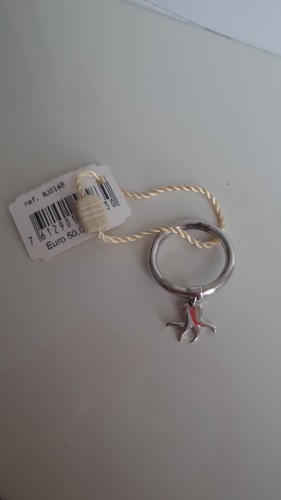 Anello argento oro - argento, bianco