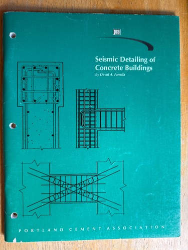 Pca seismic detailing - detailing, of