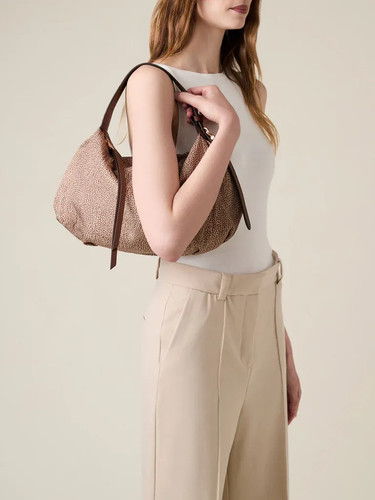 Borsa hobo bag borbonese - hobo,