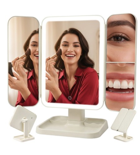 Specchio cosmetico illuminato - specchio,