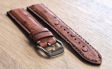 JAEGER LE COULTRE REVERSO WATCH STRAP VERO STRUZZO AUTRUCHE VERITABLE 19/16