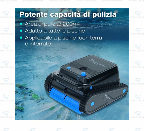 Robot piscina senza fili - robot,