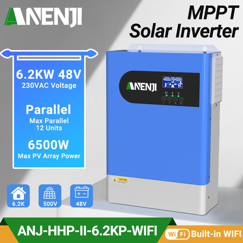 Inverter solare 6200w ibrido - solare,