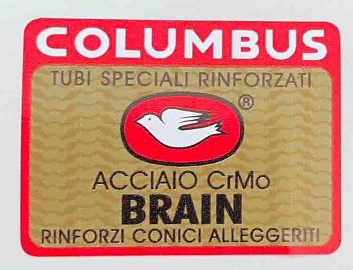 Adesivo cornice columbus brain - adesivo,