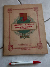 Album Figurine UNIFORMI MILITARI INGLESI IMPERO D'OLTREMARE Jhon Player 1938