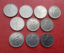 LOTTO 10 monete 50 Lire 1958