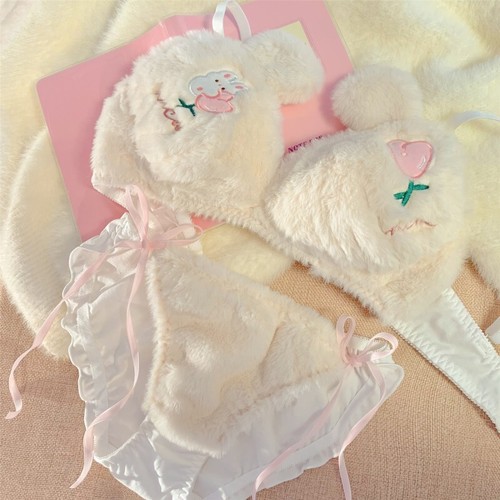 Set reggiseno peluche