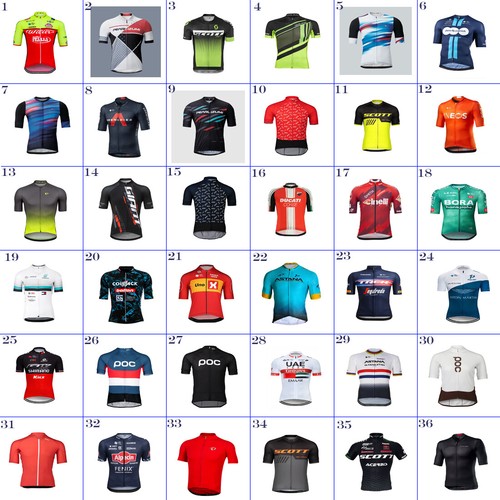 Maglia ciclismo manica corta - ciclismo,