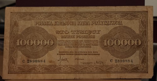 Polonia 1923 100 000 marek - 100.000,