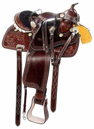 Sella western tack - pelle, da