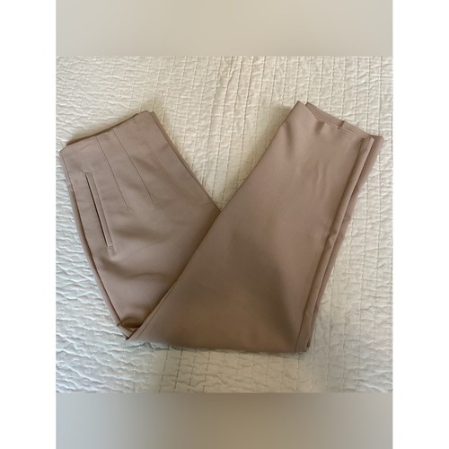 Zara high waisted - zara, taupe