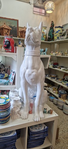 Scultura cane guardia - cane,