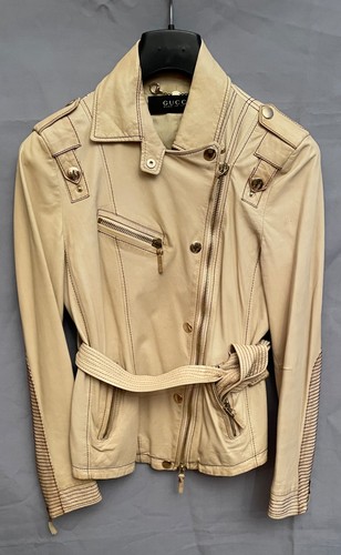 Gucci giacca pelle taglia - gucci,