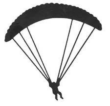 Parapendio, adesivi per auto