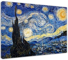 Quadro moderno Van Gogh Notte
