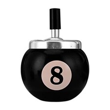 LdawyDE Posacenere da Esterno, Ø12CM Acciaio inossidabile chiuso (U7P)