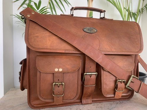 Uomo pelle borsa messenger - uomo,