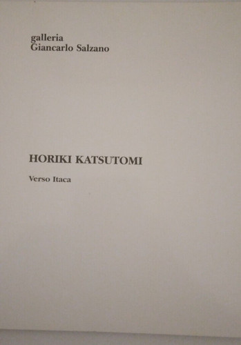 Horiki katsutomi verso itaca - horiki,