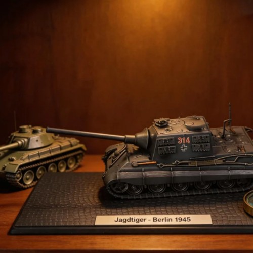 Modello statico jagdtiger con - jagdtiger,