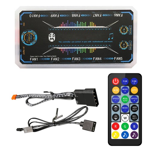 Rgb ventola controller 12cm - rgb,