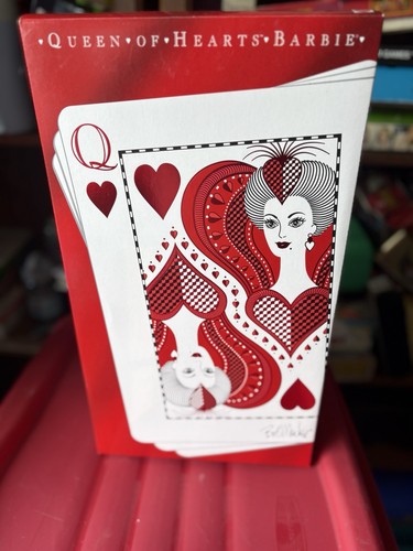 Queen hearts barbie doll - queen,