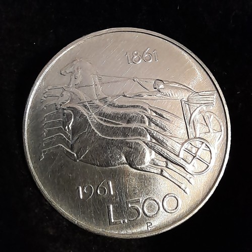 500 lire argento - 500, centenario
