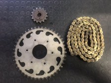 KIT CATENA CORONA E PIGNONE PER KTM Duke 390cc ABS SPA2151453K118B Benzina 373 