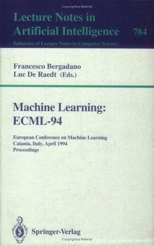 Machine learning ecml 94 - machine, ecml-94