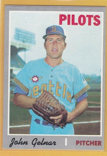 1970 topps baseball - baseball, john