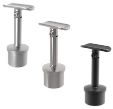 Acciaio Inox Rohrstütze 42,4