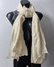 Sciarpa donna stile moda beige