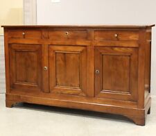 ANTICA CREDENZA BUFFET ARMADIO COMÒ CREDENZA Luigi filippo legno ciliegio xix secolo