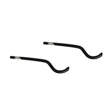 2 PZ MENSOLA VERNICIATA NERA