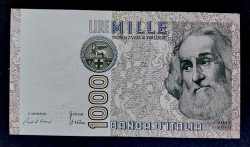 Banconota mille lire 1000 - lire,