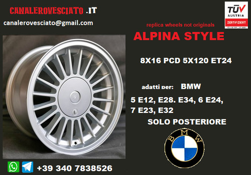 Cerchio alpina pollici bmw - cerchio,