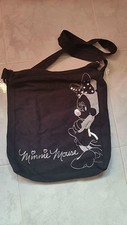 Borsa Minnie Mouse Bambina Nera Glitter Accessori Ragazza ORIGINALE DISNEY